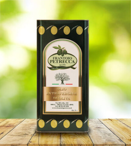 latta olio extravergine di oliva frantoio petrecca 5litri